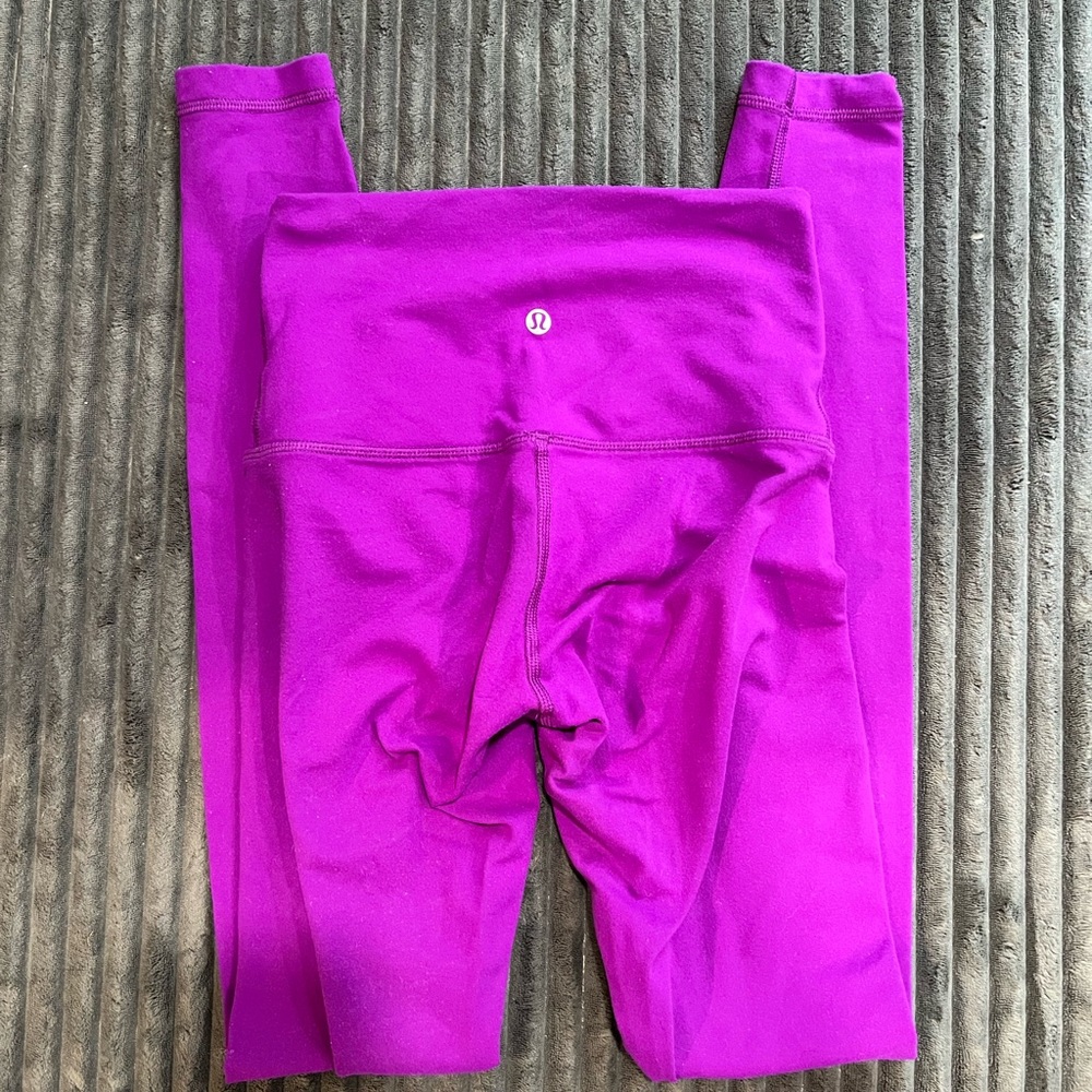 Lululemon full length Moonlit Magenta Align Leggings